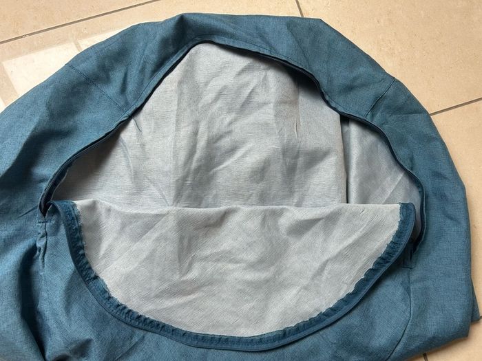 NEW large bean bag cover with zip & top carry handle