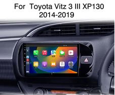 Android 13 Radio For Toyota Vitz 3 XP130 2014 2015 2016 2017-2019 Car stereo Multimedia Player Auto GPS 2DIN