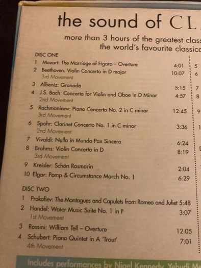 Classic FM Cd's Set