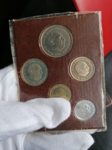 1972 Spain Proof Coin Set