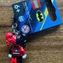 lego keychain Harley Quinn Minifigure brand new Image 3