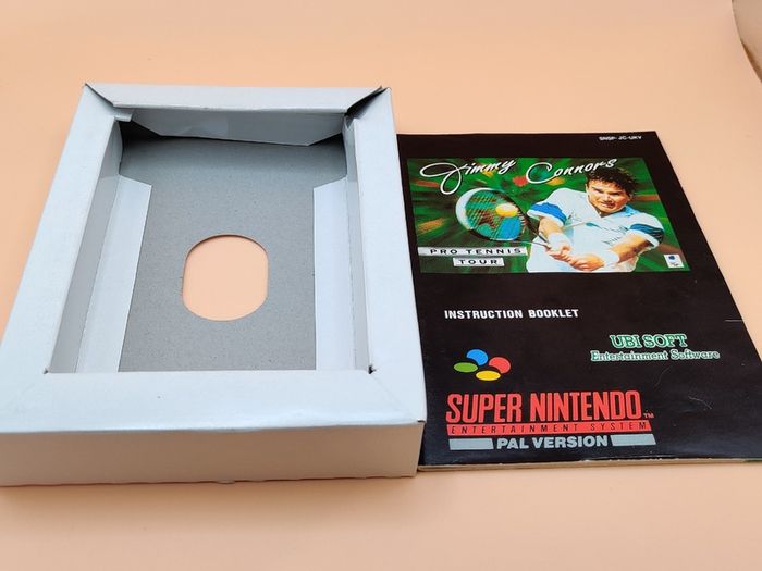 Jimmy Connors Snes CIB