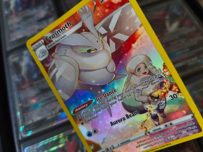 Frosmoth ! Illustration Rare ! from Astral Radiance Set ! 2022 ! Pokemon Card !