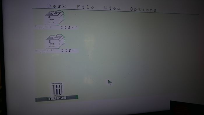 Atari 520st Video Game Keyboard Computer W Mouse  Desktop Vintage (works Well)