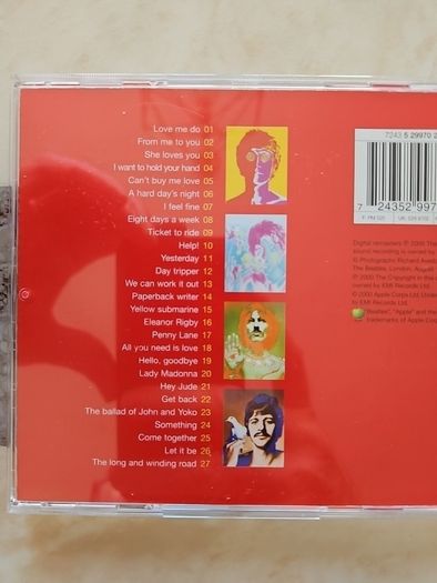 Beatles 4 CD Lot