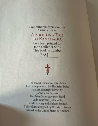 Safari Rifles II - Craig Boddington (Safari Press Deluxe Ltd 253/500 Signed & Slipcased)