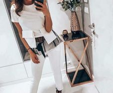 Tops white,black ,  High Quality Clothes from Hola Boutique