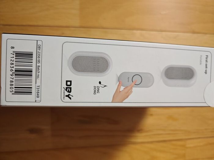 Byron wireless doorbell set
