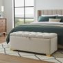 Elegance Boucle Ottoman with Storage 100x40 Image 6