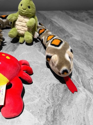 Pre Owned Bundle of 4 Soft Plushies. Animal Soft Toys Set