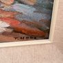 T.Hone Original Oil Painting Professionally Framed Image 5