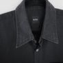 Hugo Boss Black Washed Linen Shirt Image 4