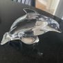 Galway Crystal Glass jumping Dolphin Image 4