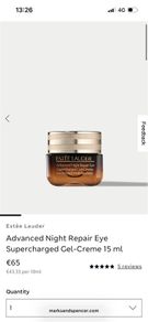 Estee Lauder Advanced Night Repair Eye Supercharged Gel-Creme 15ml