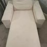 BoConcept Cream Suede Chaise Longue Image 3