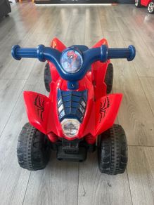 Kids Spider Man Quad Bike