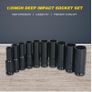BRAND NEW 1/2Inch Drive Hex Impact Socket Set Image 3