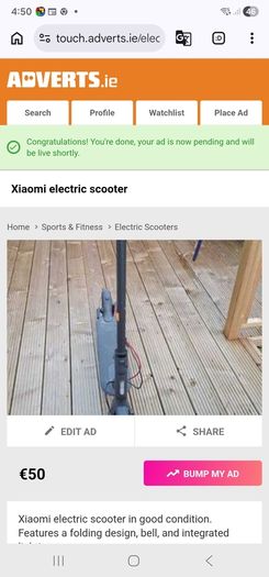 Xiaomi electric scooter