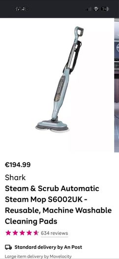 shark steam mop