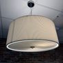 Dar Zaragoza 600mm 3 Light Pendant Ceiling Light Black Image 6