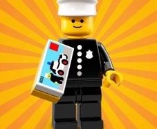 Rare Lego Policeman  mini figure from set 71021