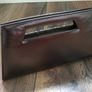 Vanity Fair pewter/black wedding clutch bag Image 2