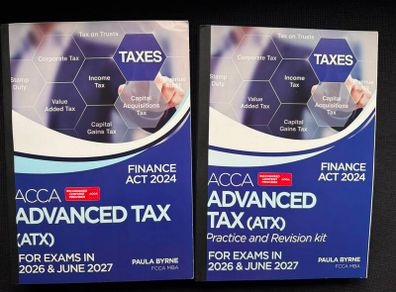 ACCA Advanced Tax (ATX) Textbooks