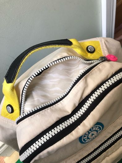 Kipling collaboration I WANT MY MTV! SEOUL nylon waterproof backpack