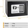 NEW SALE | Security Steel Digital Electronic Security Safe Box With Two Keys For Home Office Image 2