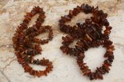 Vintage Genuine Baltic Amber Necklaces 40g and 79g