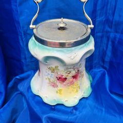 antique biscuit jar