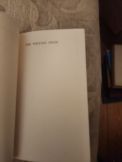 The Welfare State. By D.l. Hobman. First Edition 1953 Hardback In Good Condition. See Photos For Same.