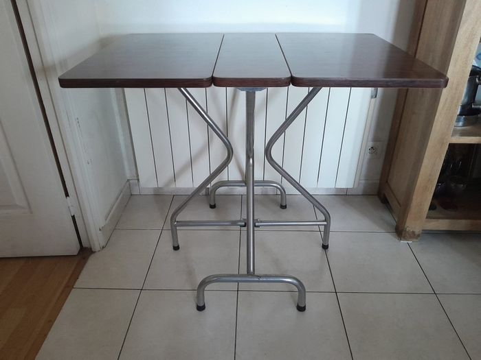 Vintage small Kitchen Double Drop leaf 1950s folding legs 100 ono  100 euro
