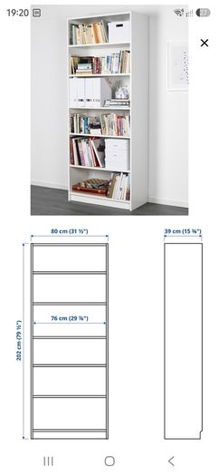 Ikea large Billy bookcases