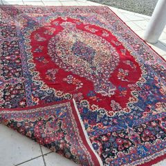 XL Persian Mashad rug 378cm x 300 Signed
