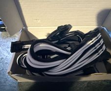 ATX PSU cable extension kit black/white