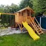Brand new Wooden treehouse slide and swings Image 2