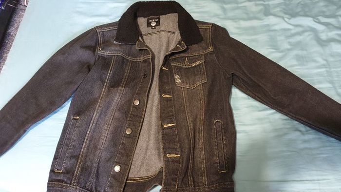 boohoo man black jacket