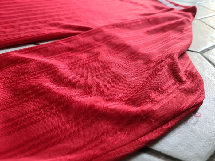Football jersey vintage adidas red long sleeve XXXL Nr 2 2 - 3XL