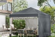 3x3 Pop Up Gazebo with Sidewalls