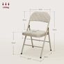 Set of 4 Folding Chairs Image 3