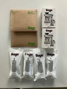 Sage coffee machine set of Descalers,Water Filters and Head Cleaners