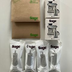 Sage coffee machine set of Descalers,Water Filters and Head Cleaners
