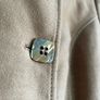 Vintage Per Una Italian Fabric Long Coat Camel beige Colour UK 10 Image 4