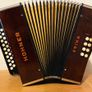 Vintage Hohner Bb/Eb Accordion 2 1/2 row Image 2