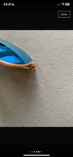 Rayban polarised aviator sunglasses