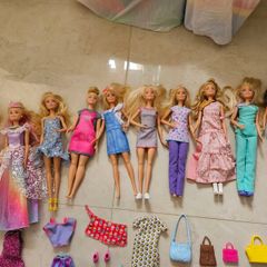 Collection of Barbie Dolls