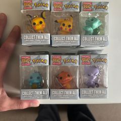 pokemon pop keyring x6