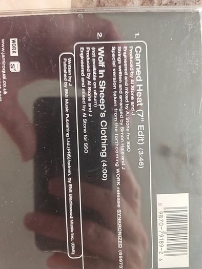 Jamiroquai 3 CD Lot