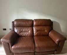 Brown Leather couch